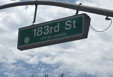 Cross Street Sign